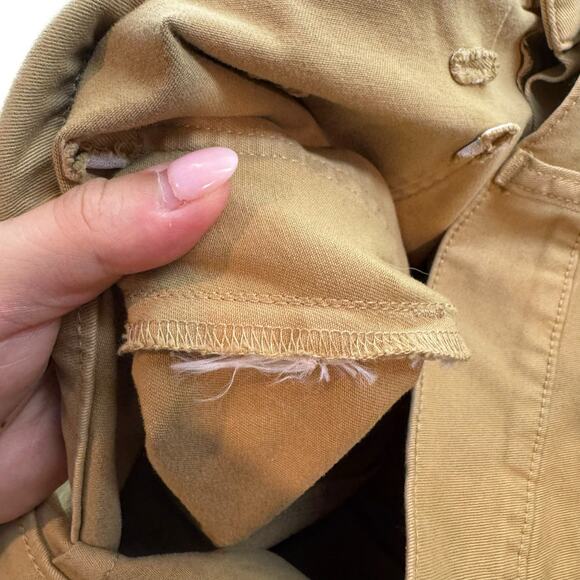 J. Crew Sailor Slim Wide Leg Chino Pants Honey Brown Cropped Academia Workwear - Picture 10 of 10